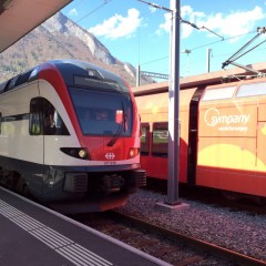 スイスの鉄道と駅