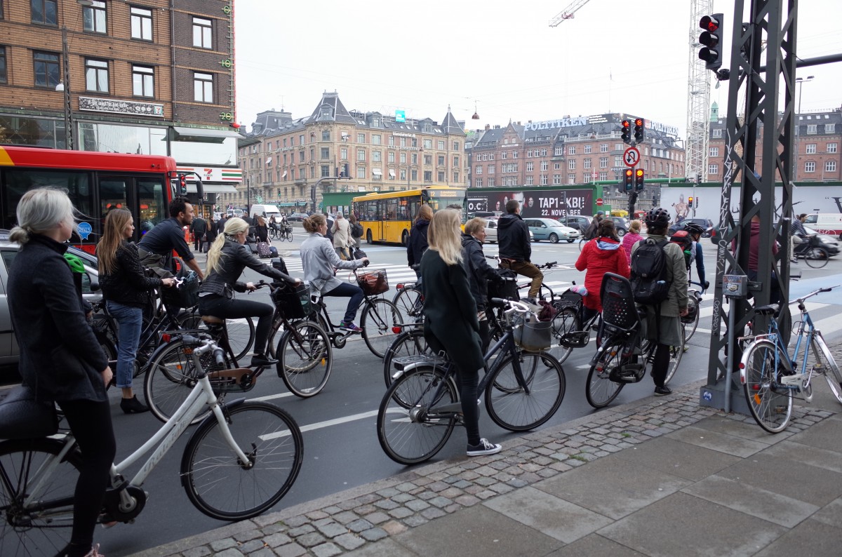コペンハーゲンは自転車の街