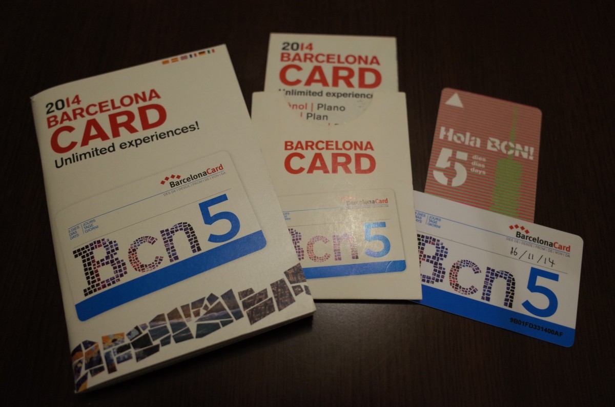 Barcelona Card バルセロナカード