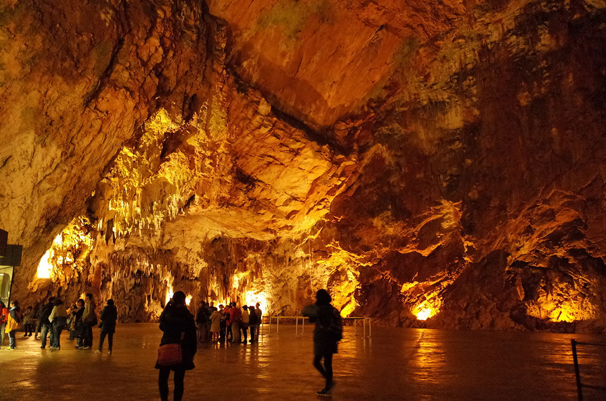 ポストイナ鍾乳洞と洞窟城ツアー